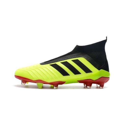 Adidas Predator 18+ FG Dames - Geel Zwart_10.jpg